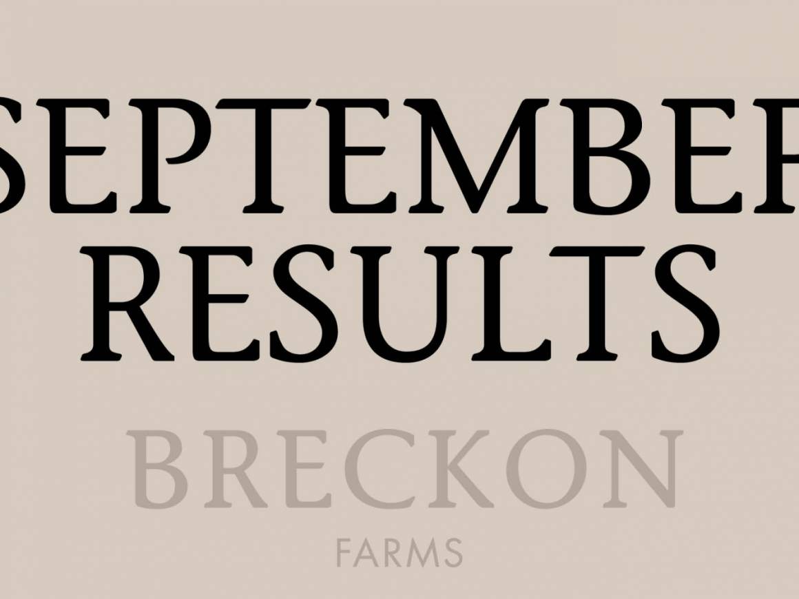 September Results